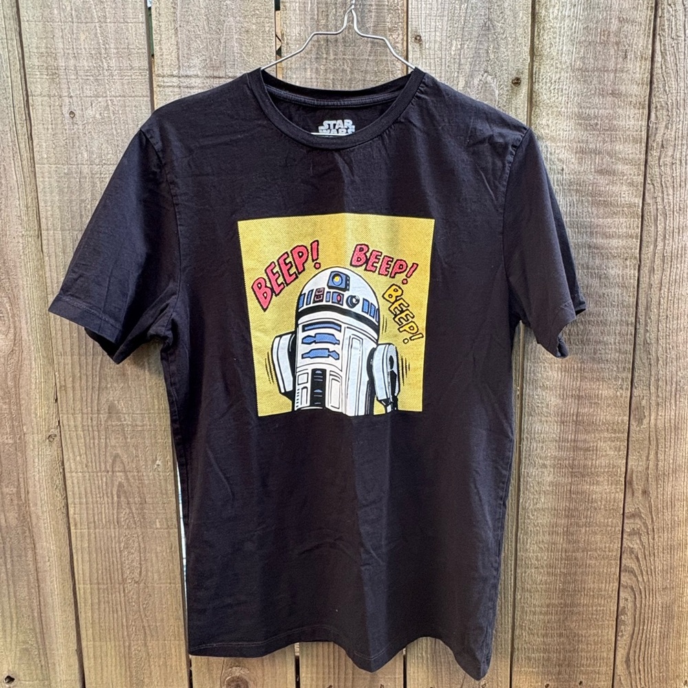 Zara Black and Yellow Short Sleeve Tee